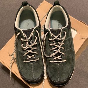 LL Bean BeanSport Dark Green Casual Shoes